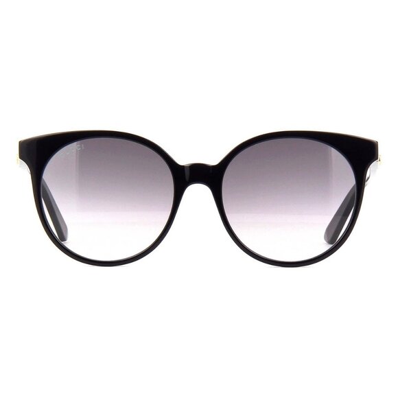 New GUCCI Black Round GG0488S 001 Sunglasses Women - Picture 2 of 6